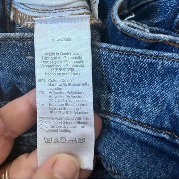 Madewell The Perfect Vintage Jean in Haight Wash Size 24 - Picture 6 of 6